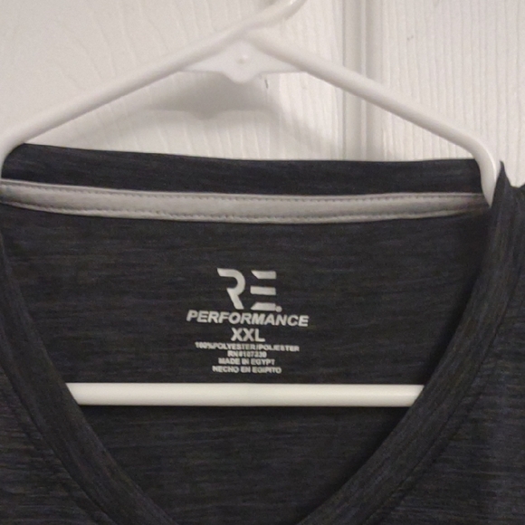 Men's Black V-Neck T-Shirt - Picture 3 of 5